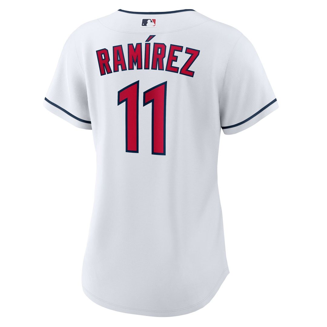 Cleveland Guardians Jose Ramirez Nike Women's Home Replica Jersey - White