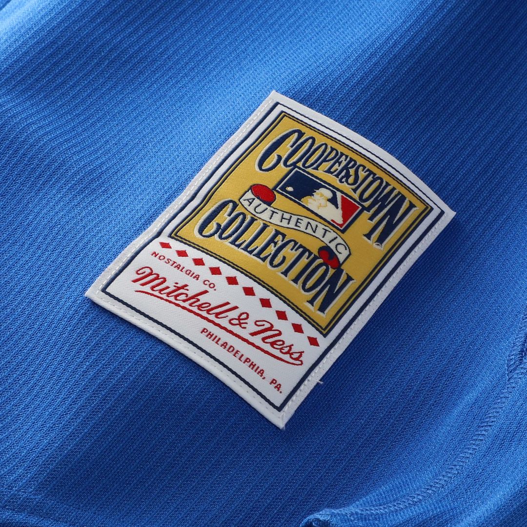 Toronto Blue Jays Jose Bautista Mitchell & Ness Authentic Batting Practice Jersey - Blue