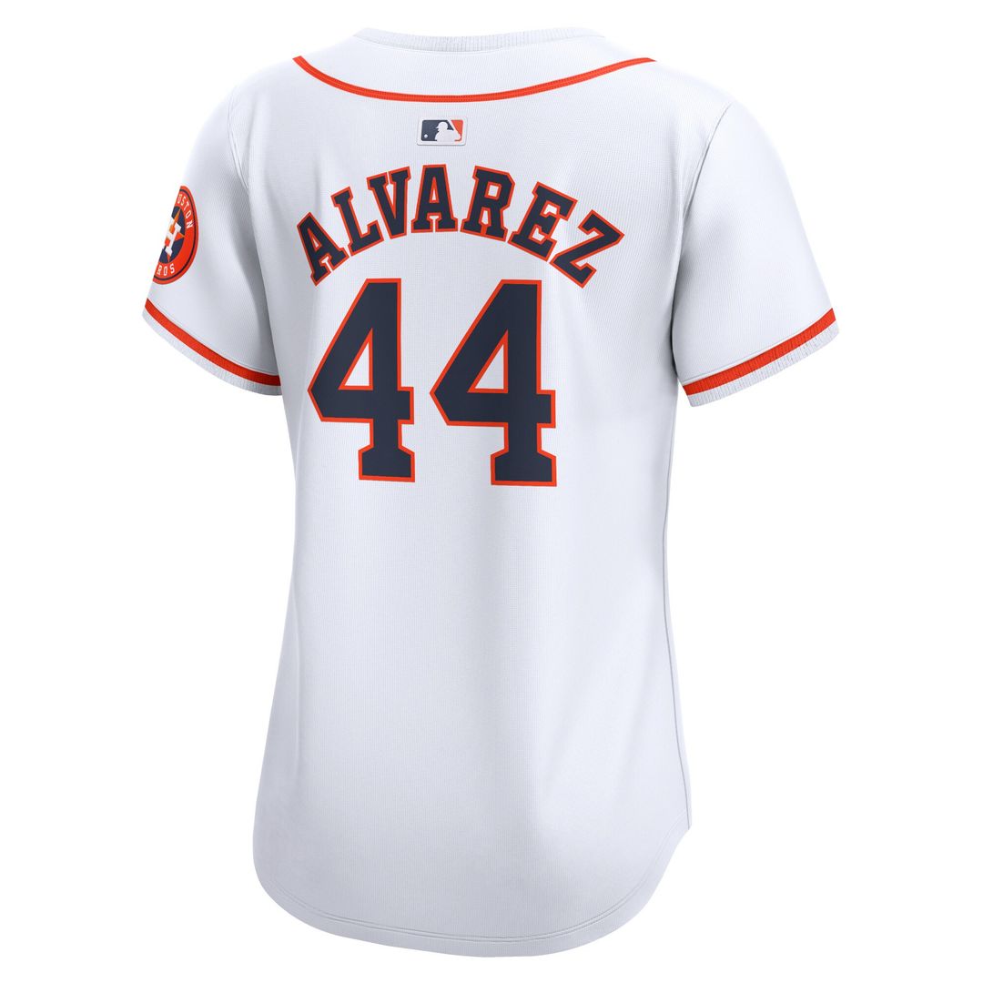 Houston Astros Yordan Alvarez Nike Women's Home Limited Jersey - White