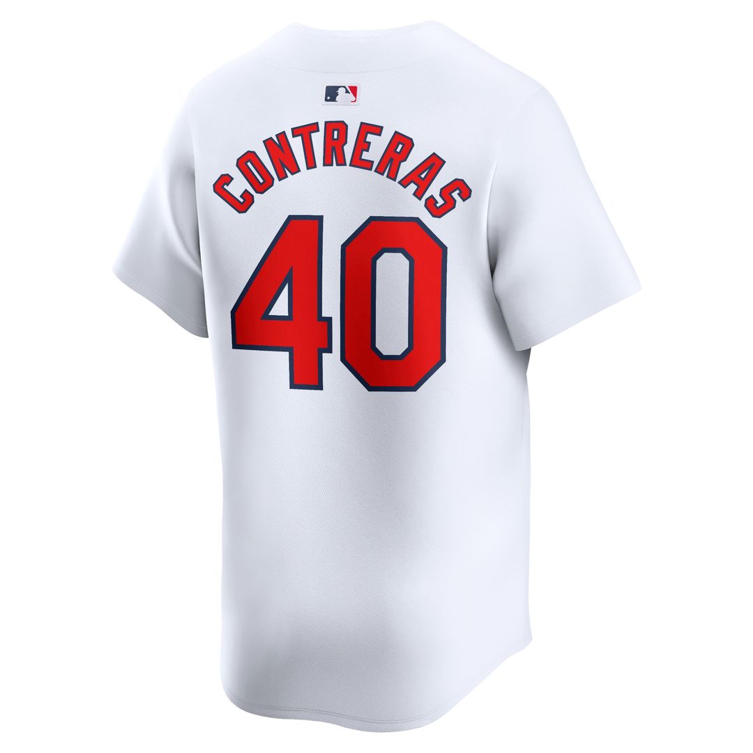 St. Louis Cardinals Willson Contreras Nike Home Limited Jersey - White