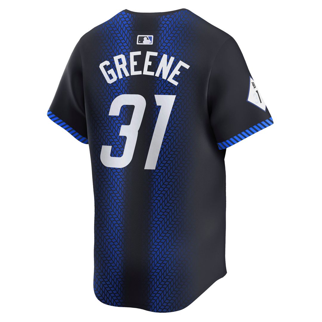 Detroit Tigers Riley Greene Nike City Connect Limited Jersey - Navy