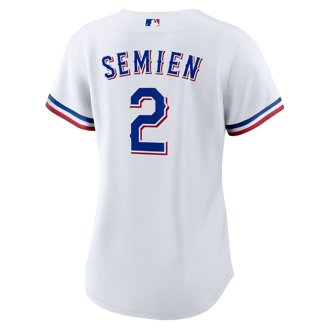 Texas Rangers Marcus Semien Nike Women's Home Replica Jersey - White