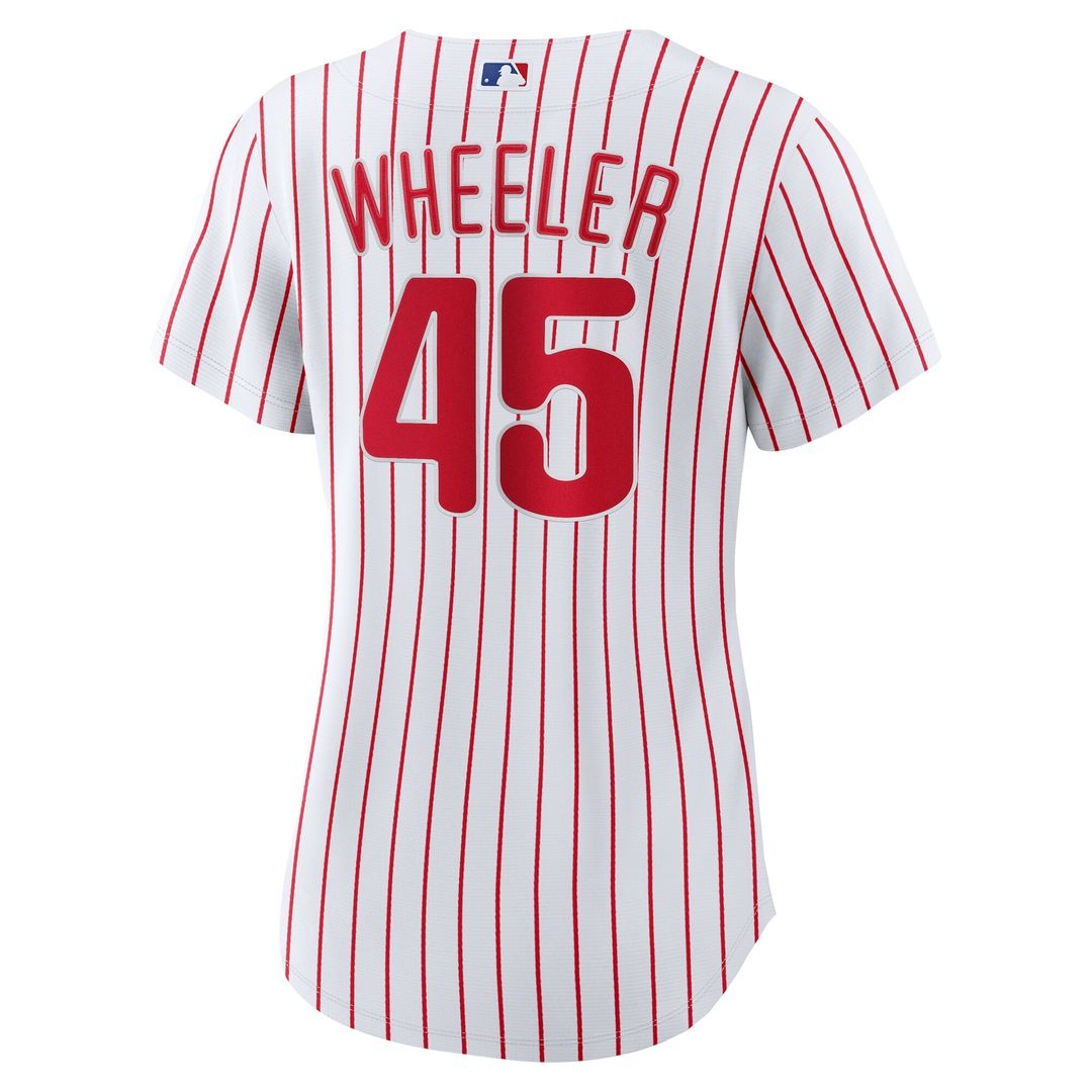 Philadelphia Phillies Zack Wheeler Nike Women's Home Replica Jersey - White