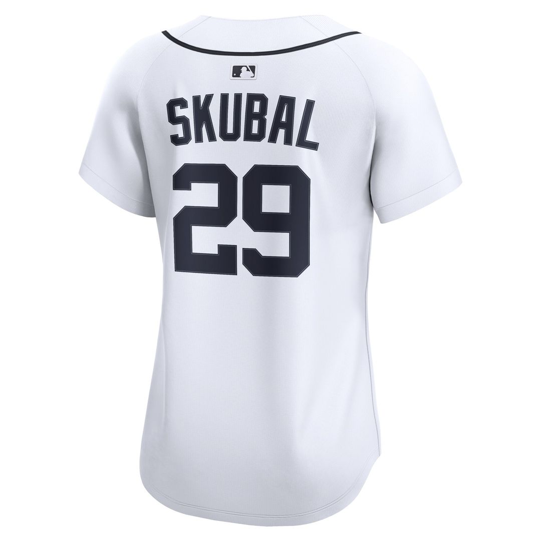 Detroit Tigers Tarik Skubal Nike Women's Home Limited Jersey - White