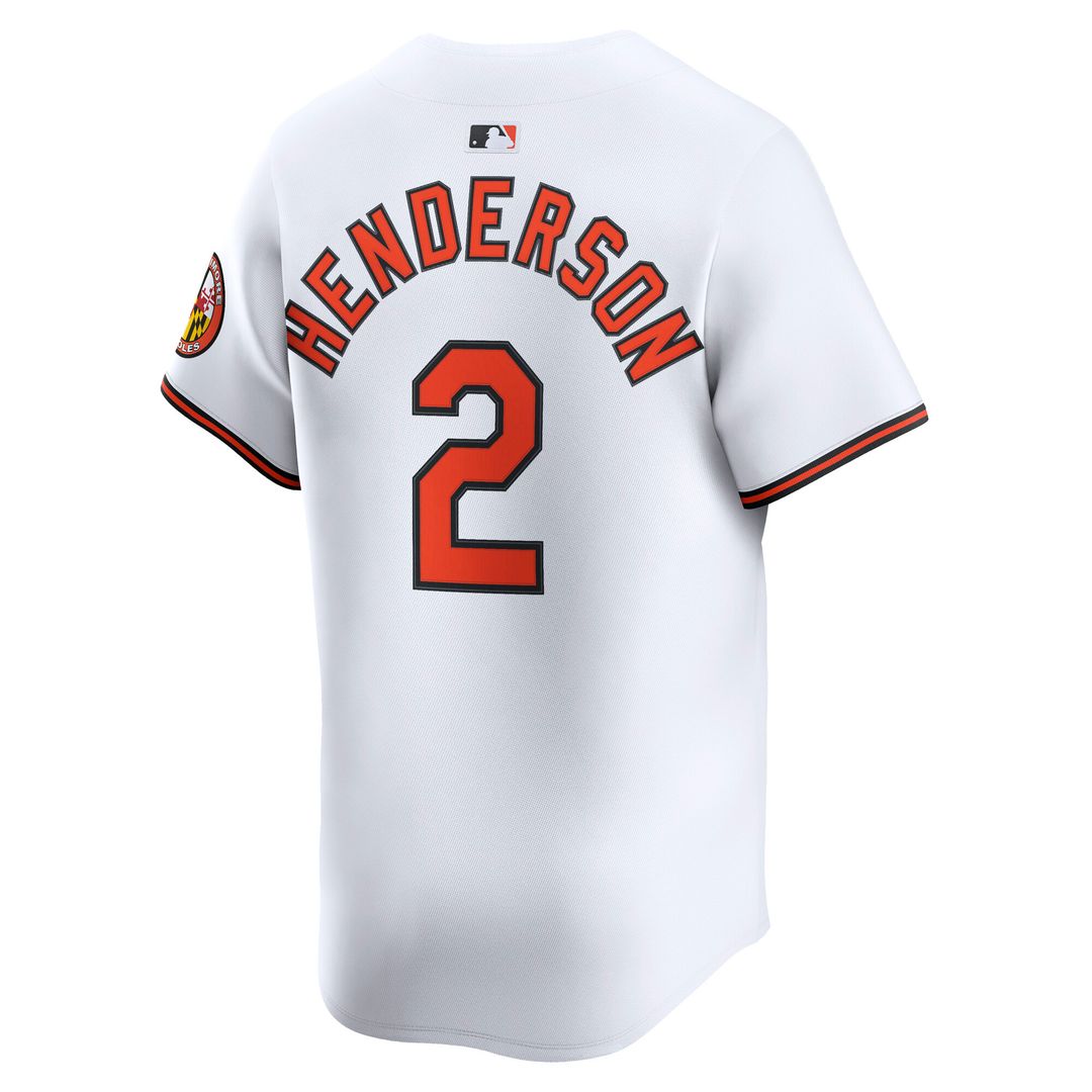 Baltimore Orioles Gunnar Henderson Nike Road Limited Jersey - Gray
