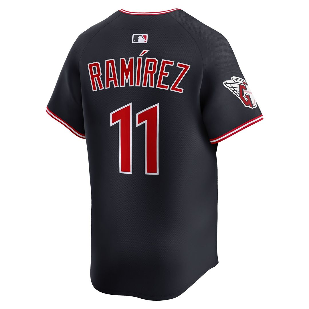 Cleveland Guardians José Ramírez Nike Alternate Limited Jersey - Navy