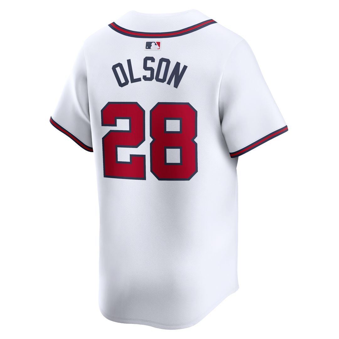 Atlanta Braves Matt Olson Nike Home Limited Jersey - White