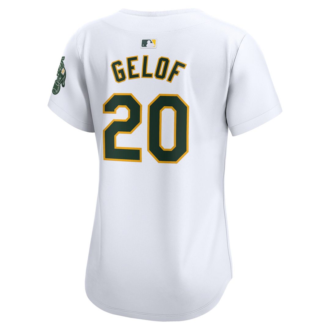 Athletics Zack Gelof Nike Women's Home Limited Jersey - White