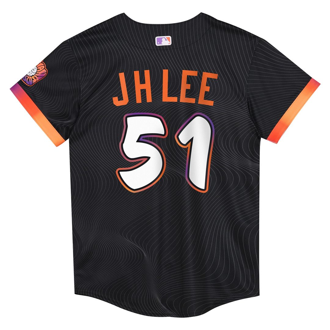 San Francisco Giants Jung Hoo Lee Nike Preschool 2025 City Connect Limited Jersey - Anthracite