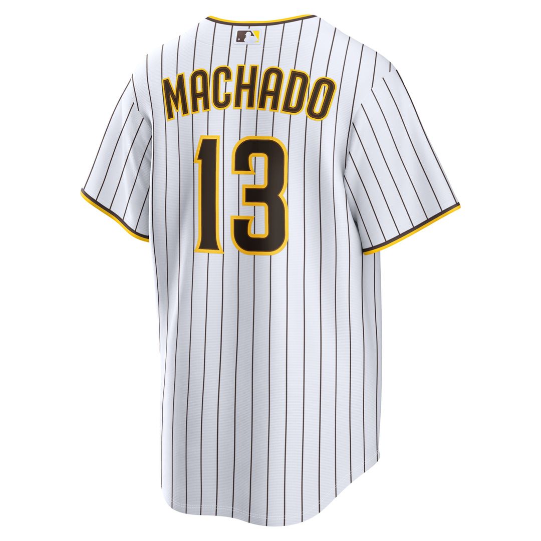 San Diego Padres Manny Machado Nike Home Replica Jersey - White