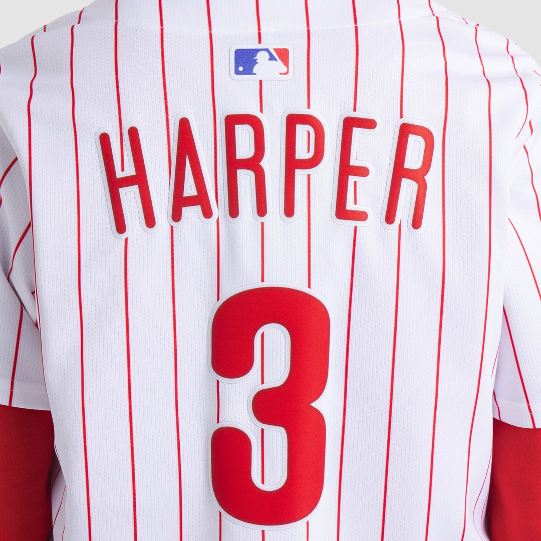 Philadelphia Phillies Bryce Harper Nike Women's Home Limited Jersey - White