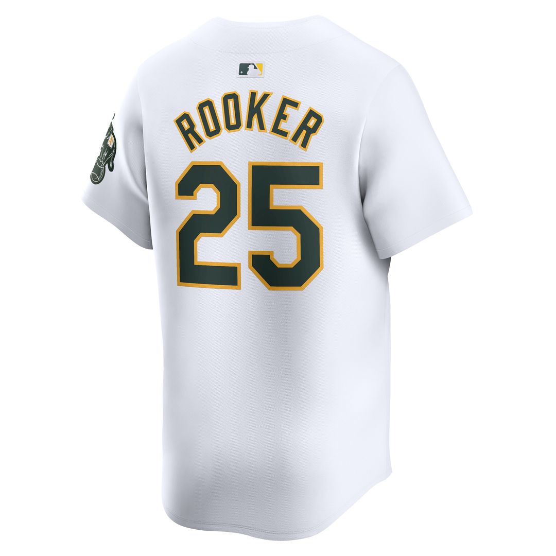 Athletics Brent Rooker Nike Home Limited Jersey - White