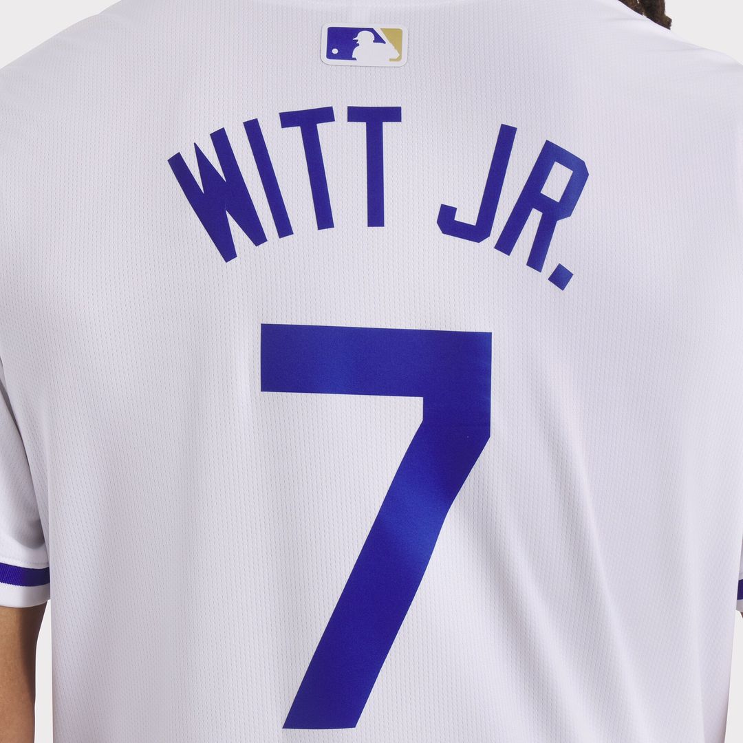 Kansas City Royals Bobby Witt Jr. Nike Home Limited Jersey - White