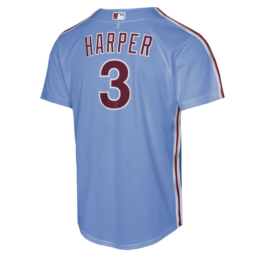 Philadelphia Phillies Bryce Harper Nike Youth Alternate 2 Replica Jersey - Cream
