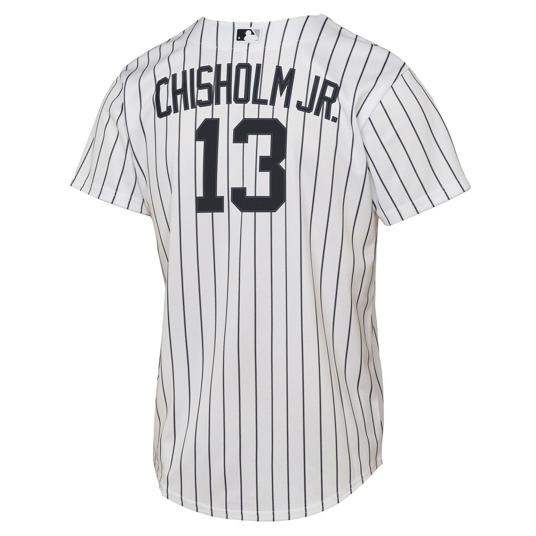 New York Yankees Jazz Chisholm Jr. Nike Youth Home Replica Jersey - White