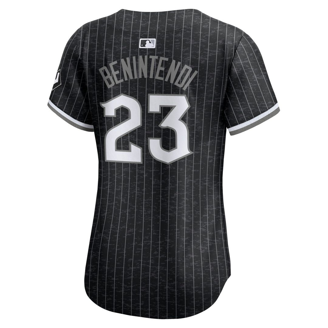 Chicago White Sox Andrew Benintendi Nike Women's 2025 City Connect Limited Jersey - Red/Black