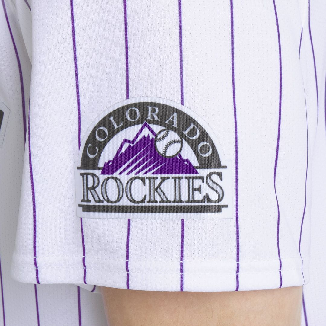 Colorado Rockies Nike Home Limited Jersey - White