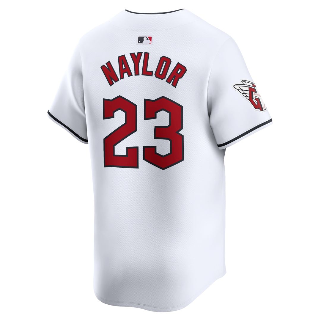 Cleveland Guardians Bo Naylor Nike Home Limited Jersey - White
