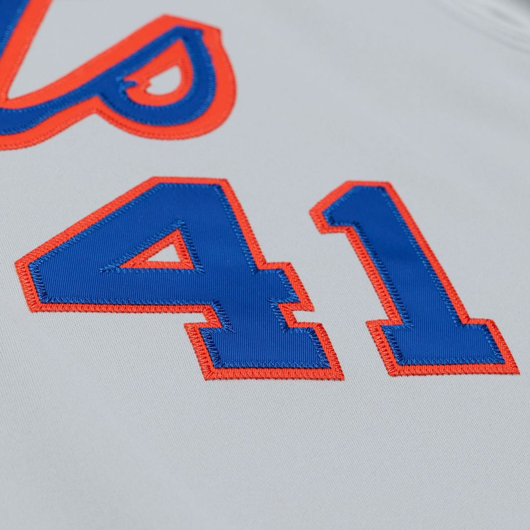 New York Mets Tom Seaver Mitchell & Ness 1976 Authentic Jersey - Gray
