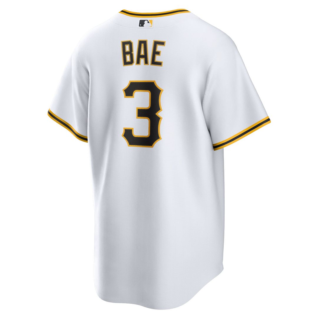 Pittsburgh Pirates Ji - Hwan Bae Nike Replica Jersey - White