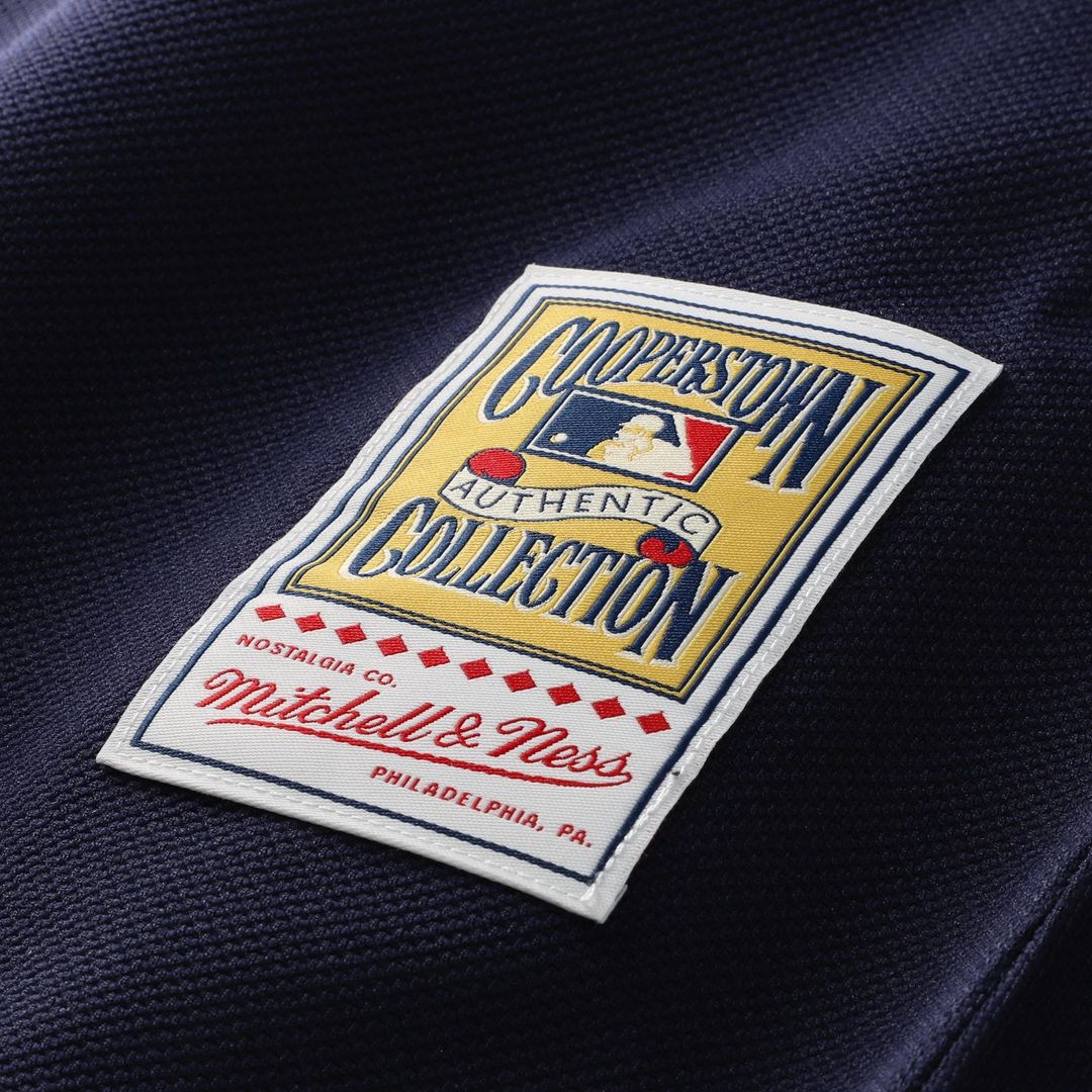 Seattle Mariners Ichiro Suzuki Mitchell & Ness 2006 Cooperstown Mesh Batting Practice Button-Up Jersey - Navy