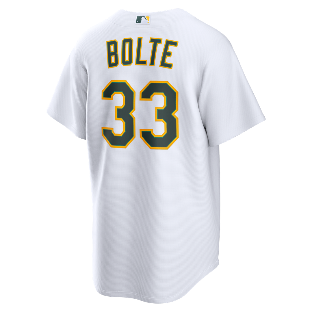 Athletics Henry Bolte Nike Home Replica Jersey - White