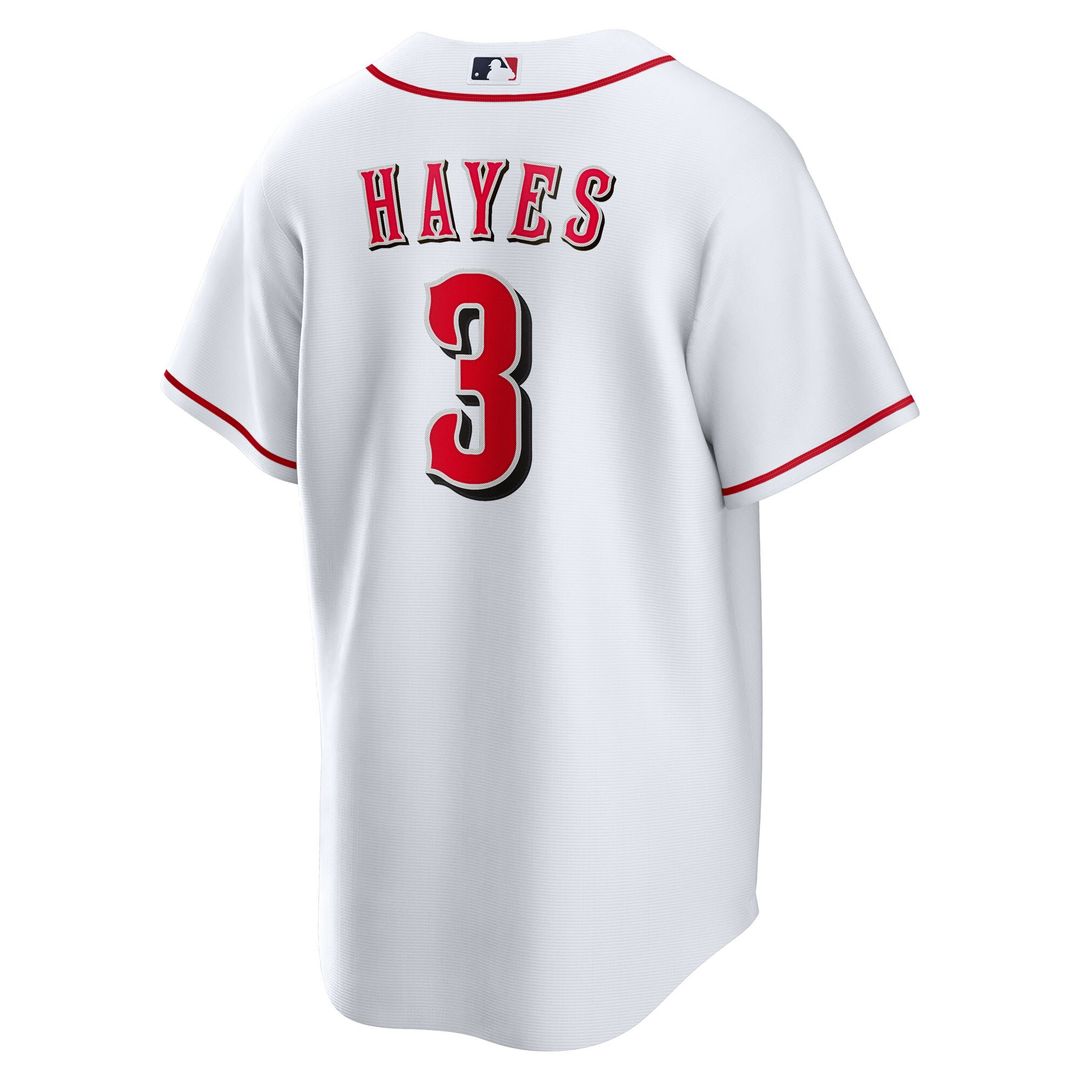 Cincinnati Reds Ke'Bryan Hayes Nike Home Replica Jersey - White