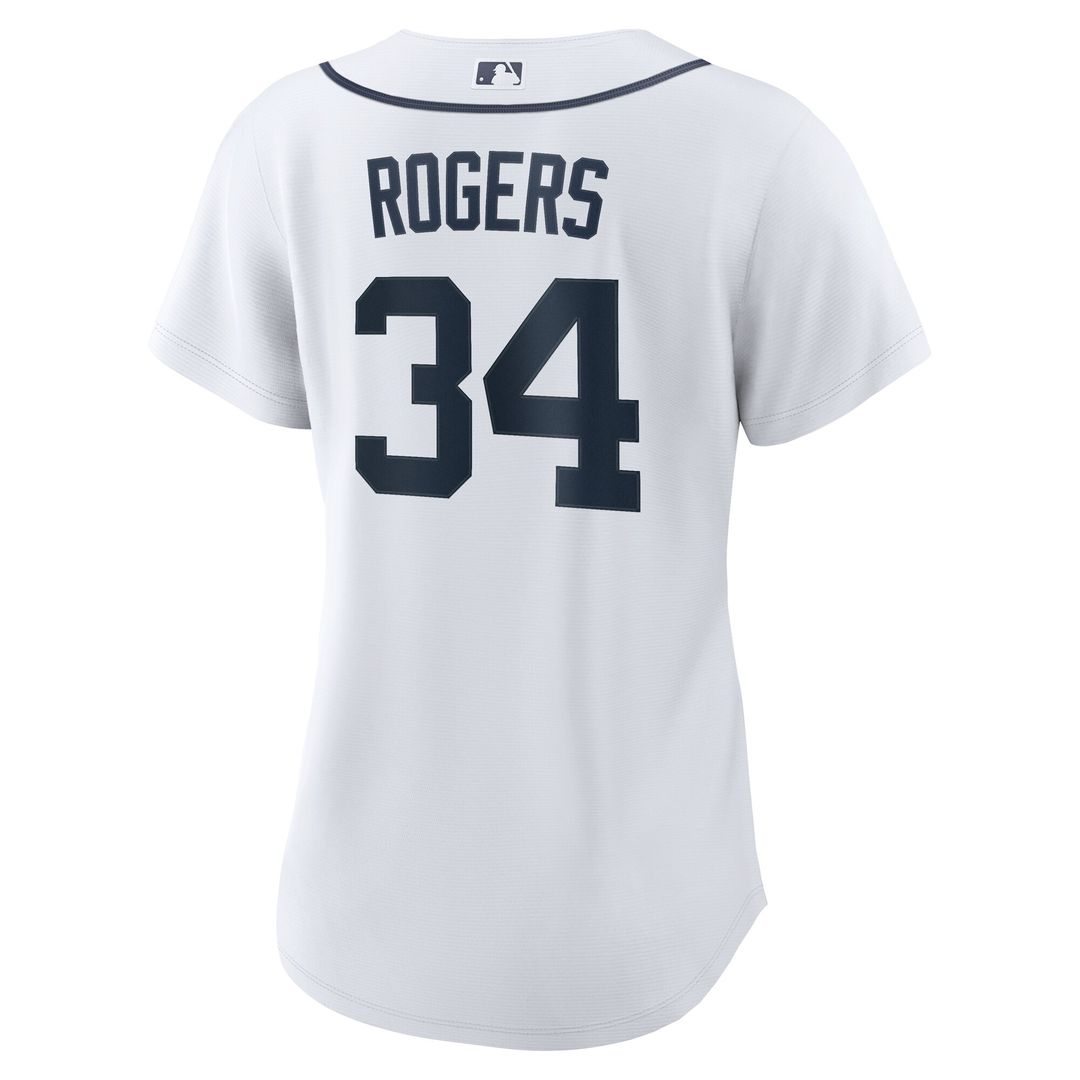 Detroit Tigers Jake Rogers Nike Women's Home Replica Jersey - White
