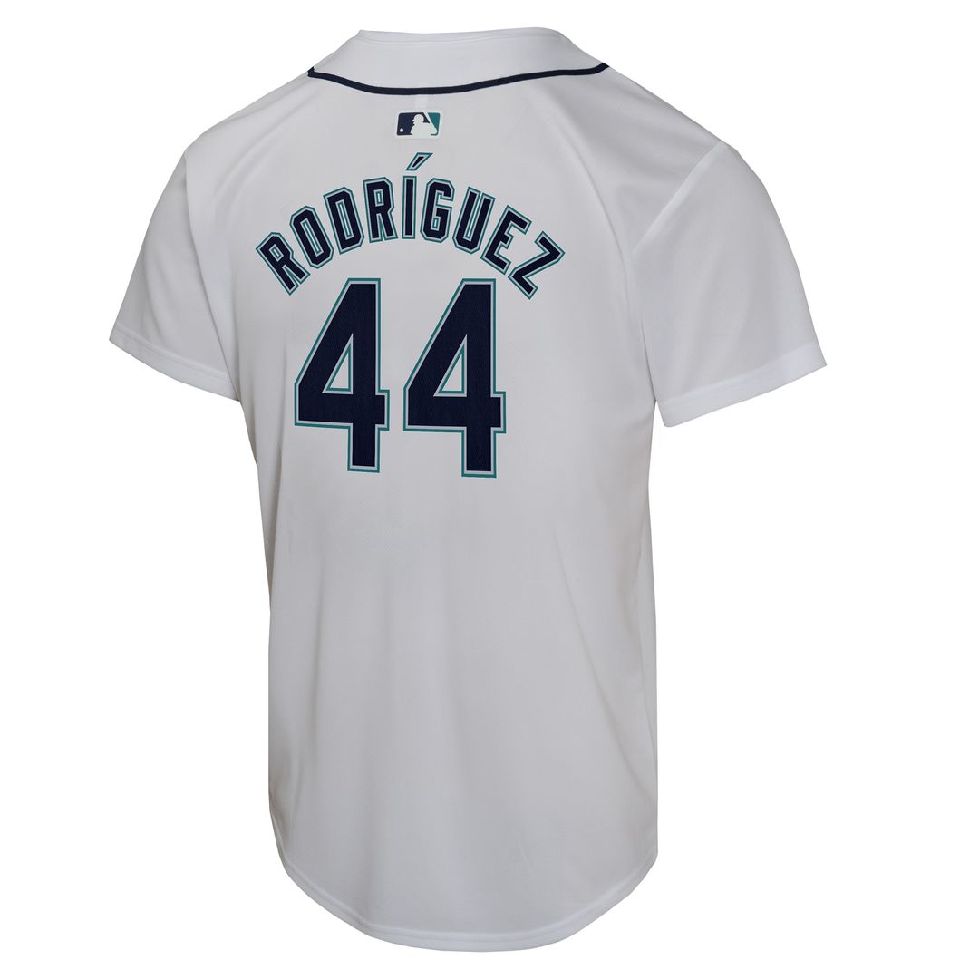 Seattle Mariners Julio Rodríguez Nike Youth Home Game Jersey - White