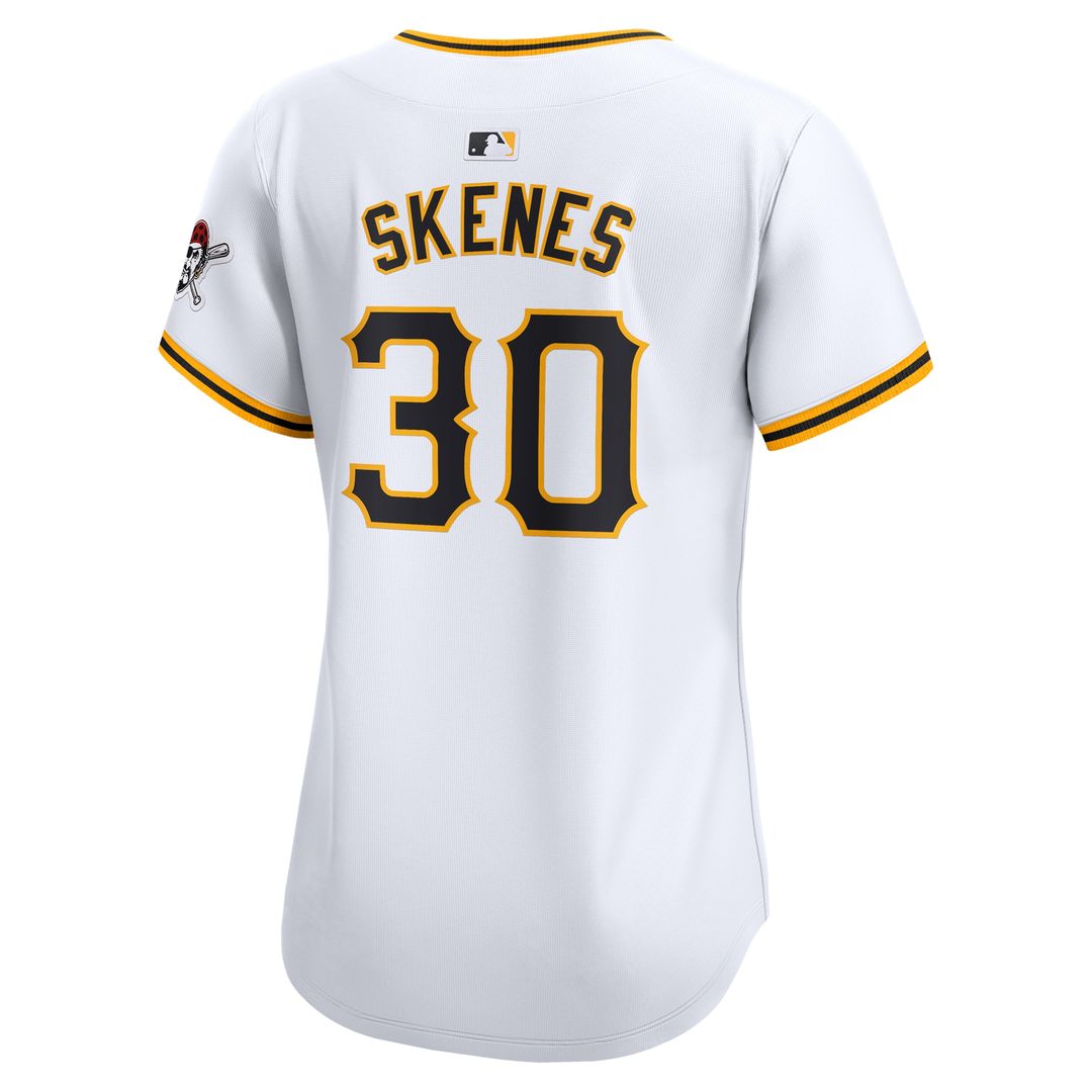 Pittsburgh Pirates Paul Skenes Nike Women's Home Limited Jersey - White