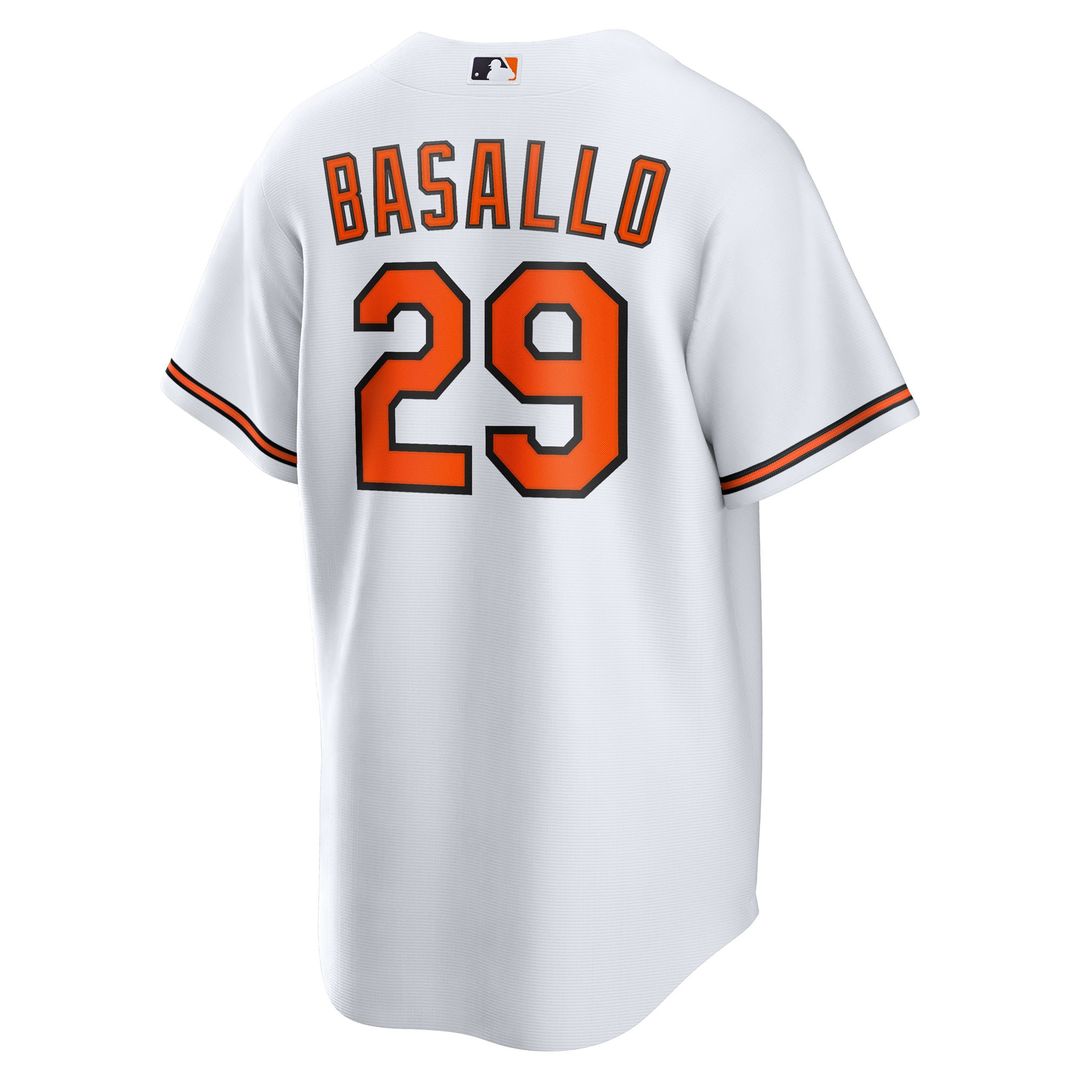 Baltimore Orioles Samuel Basallo Nike Replica Jersey - White