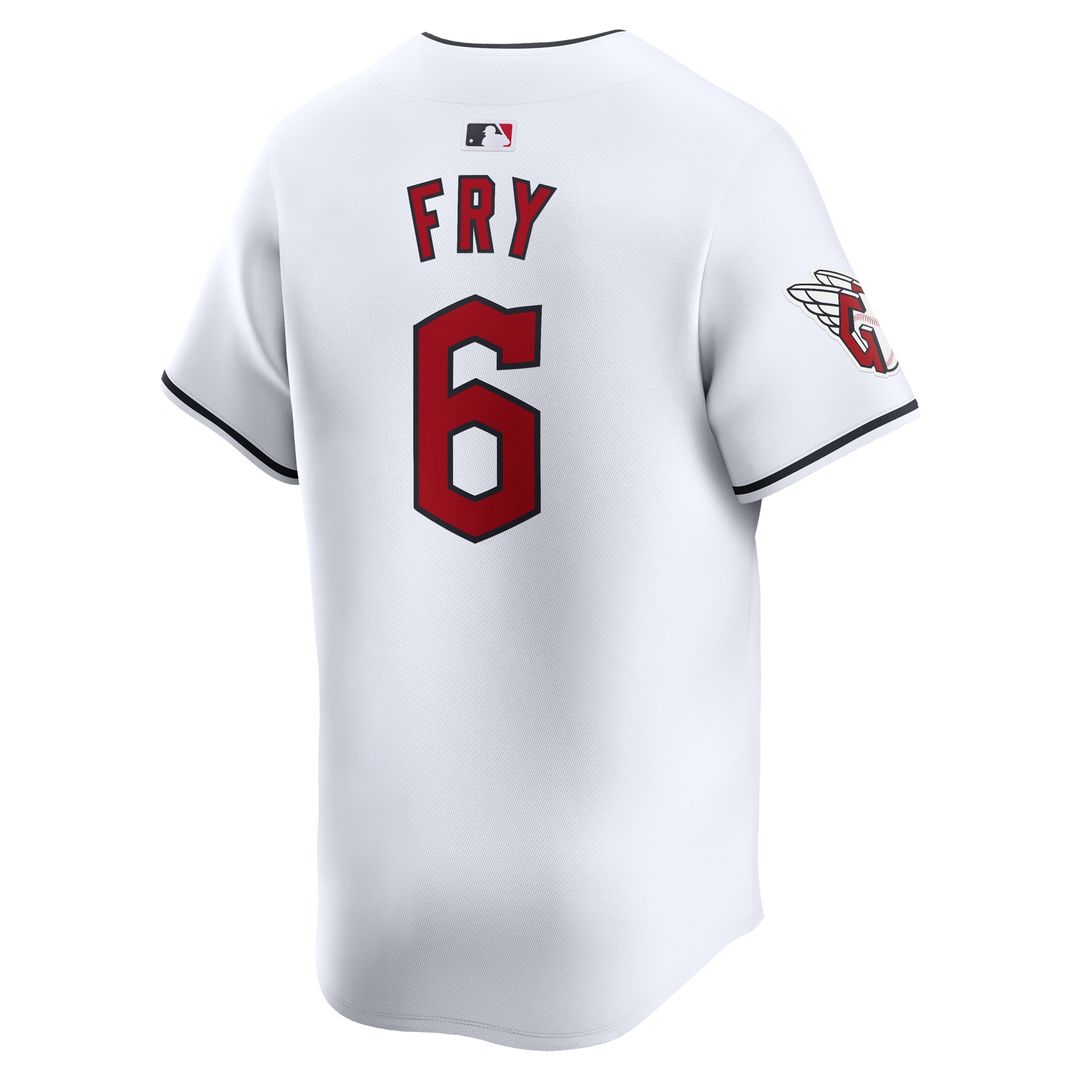 Cleveland Guardians David Fry Nike Home Limited Jersey - White