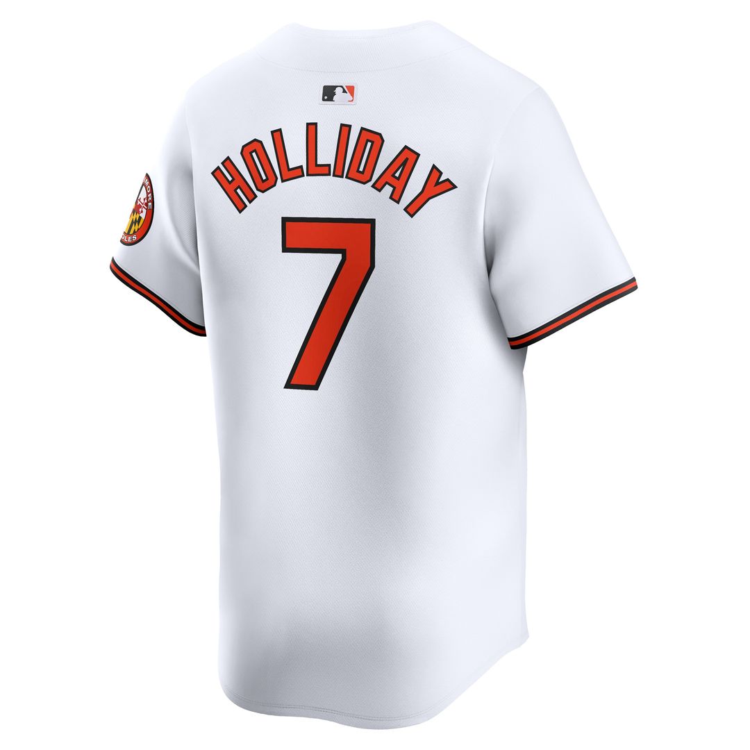 Baltimore Orioles Jackson Holliday Nike Home Limited Jersey - White