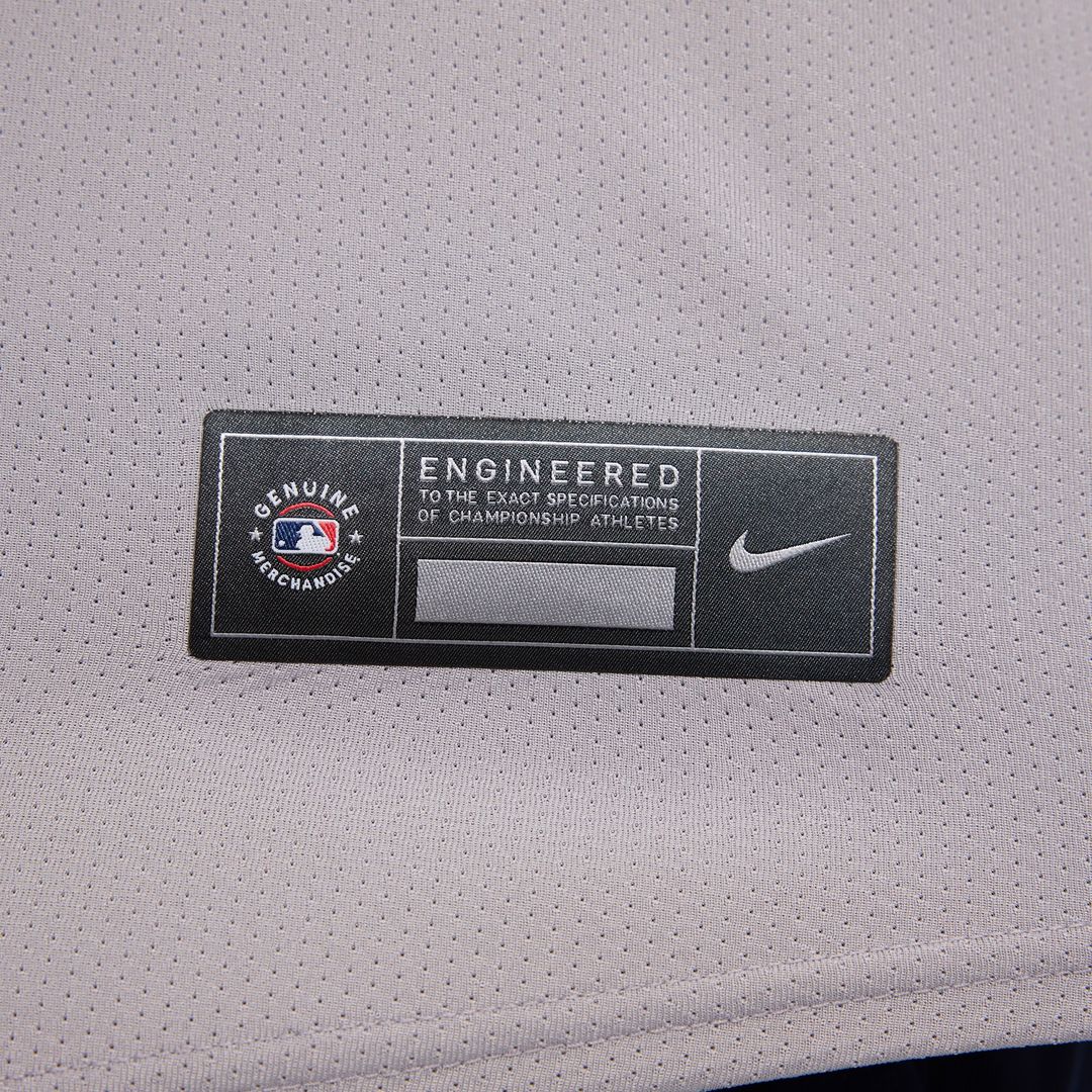 Atlanta Braves Ozzie Albies Nike Road Limited Jersey - Gray