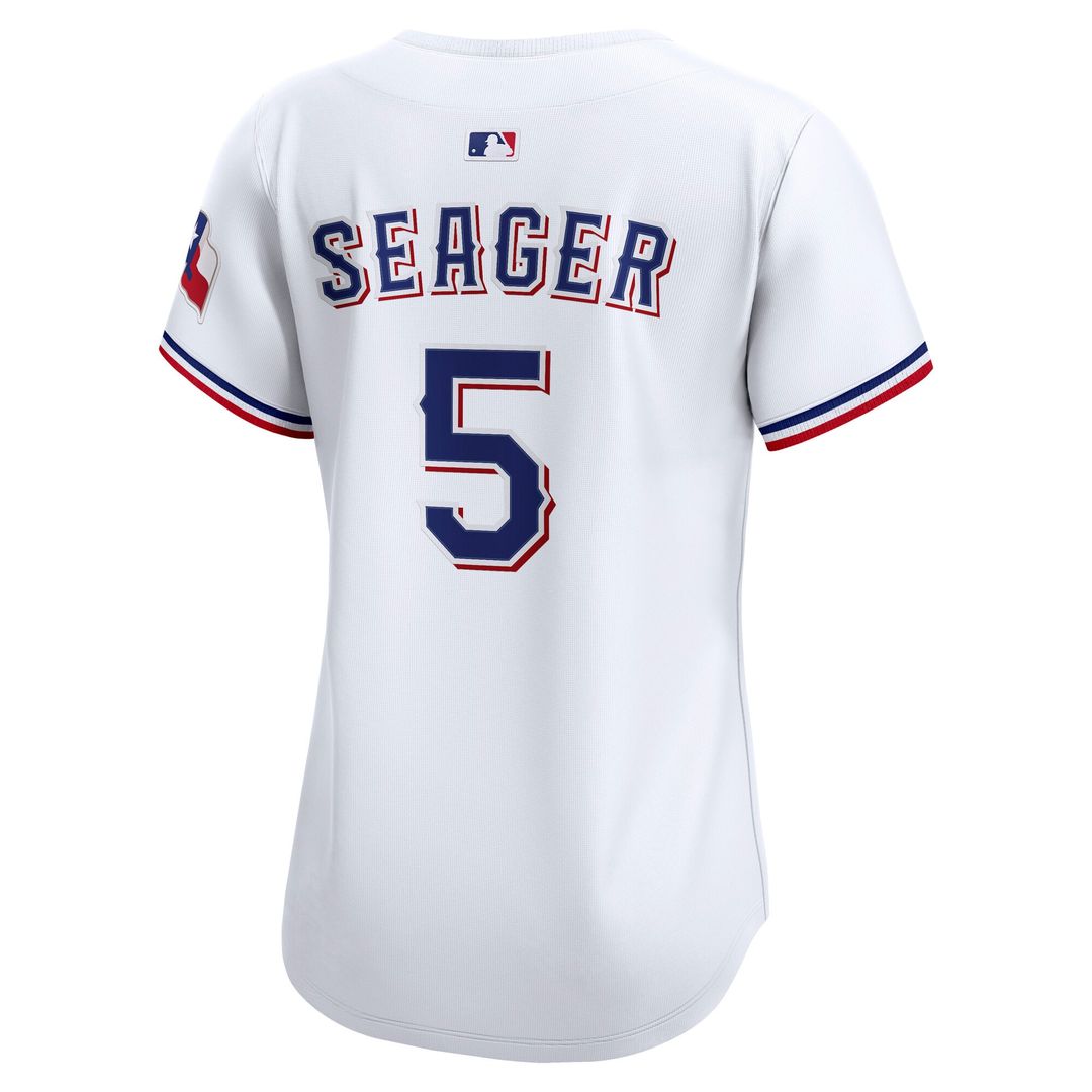 Texas Rangers Corey Seager Nike Women's Home Limited Jersey - White