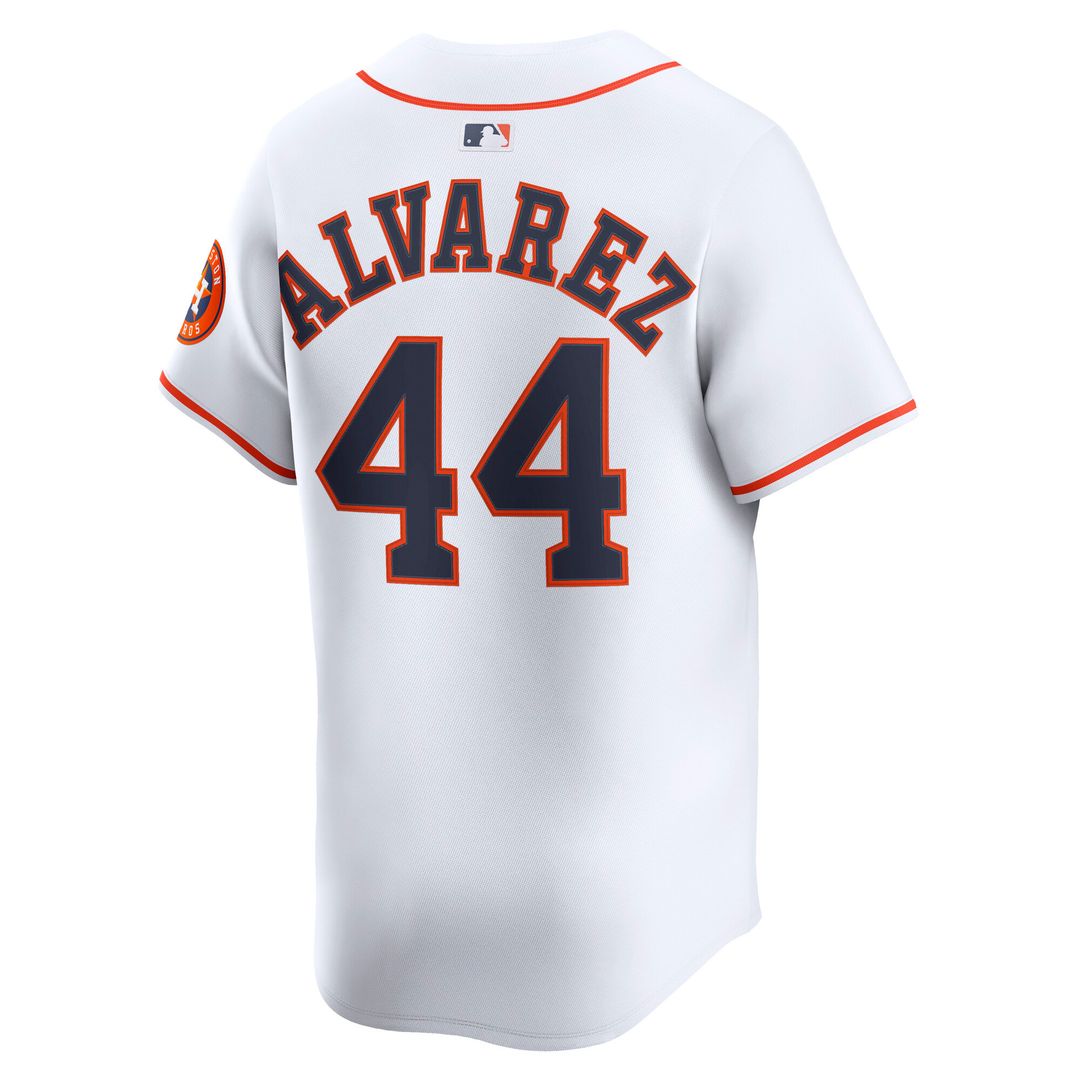 Houston Astros Yordan Alvarez Nike Home Limited Jersey - White