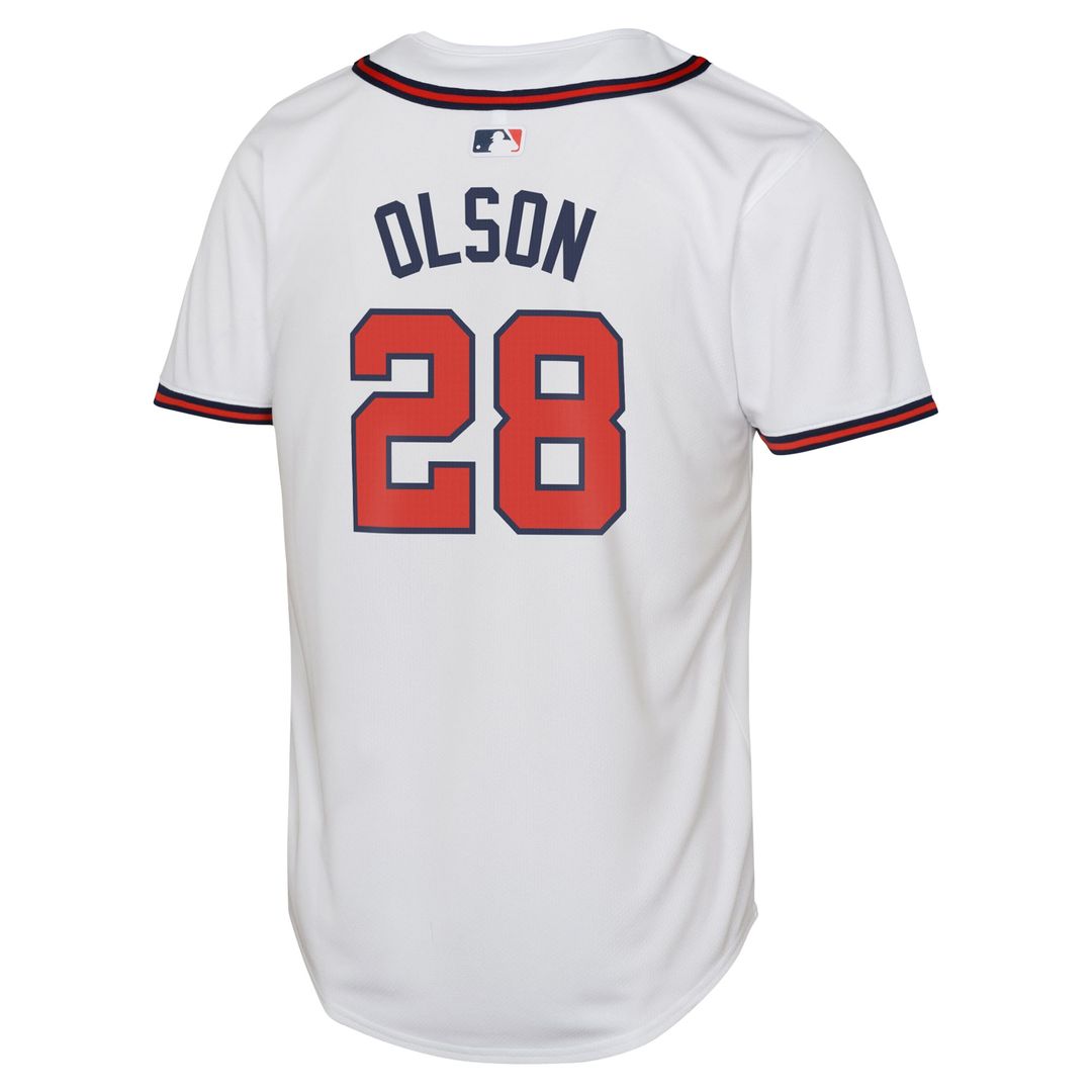 Atlanta Braves Matt Olson Nike Youth Home Limited Jersey - White