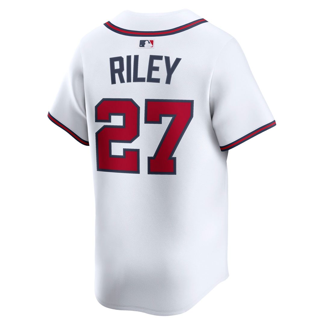 Atlanta Braves Austin Riley Nike Home Limited Jersey - White