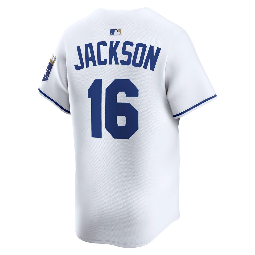 Kansas City Royals Bo Jackson Nike Home Limited Jersey - White