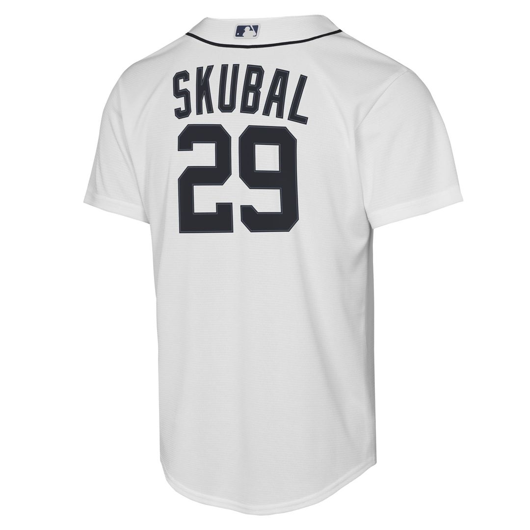 Detroit Tigers Tarik Skubal Nike Youth Home Replica Jersey - White