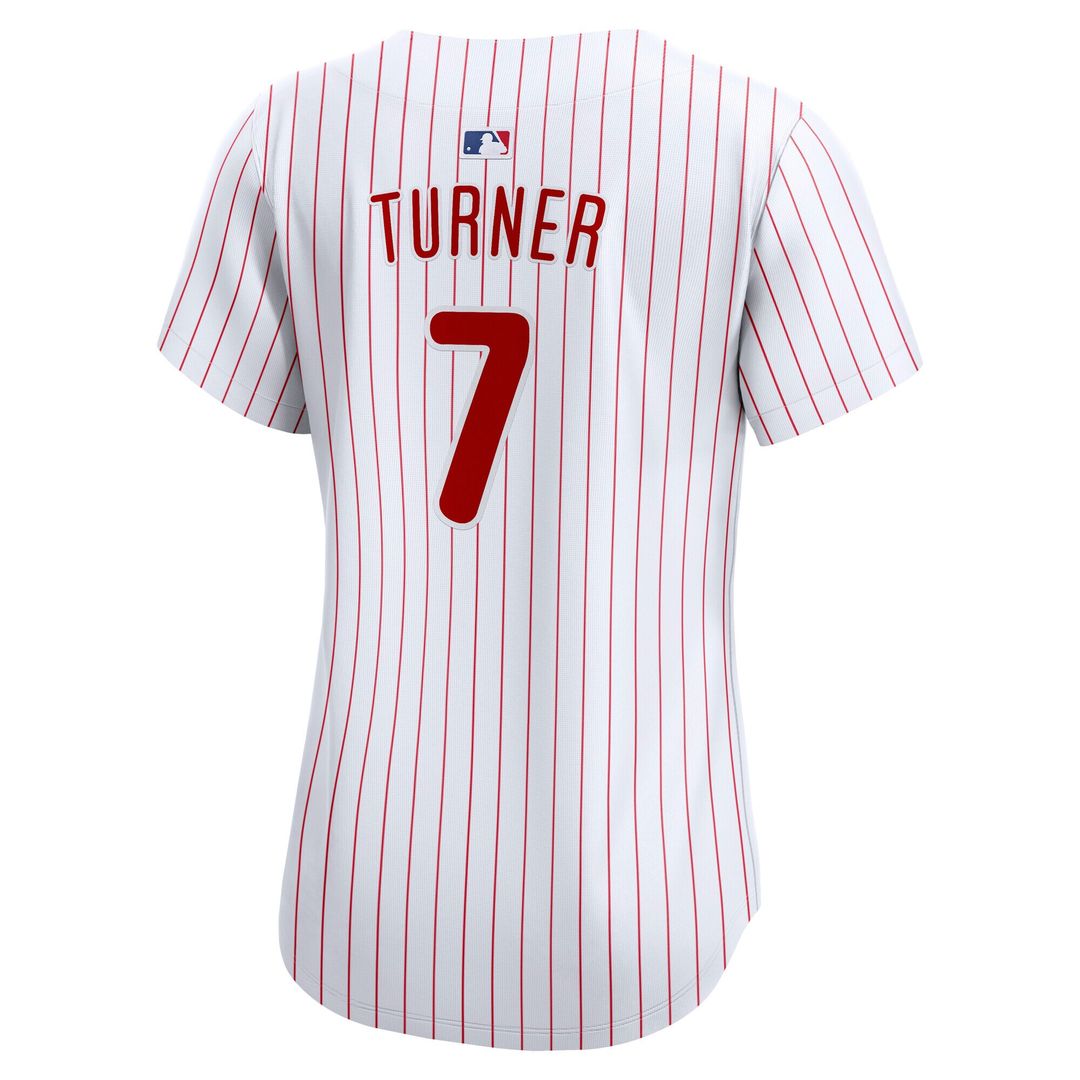 Philadelphia Phillies Trea Turner Nike Women's Home Limited Jersey - White