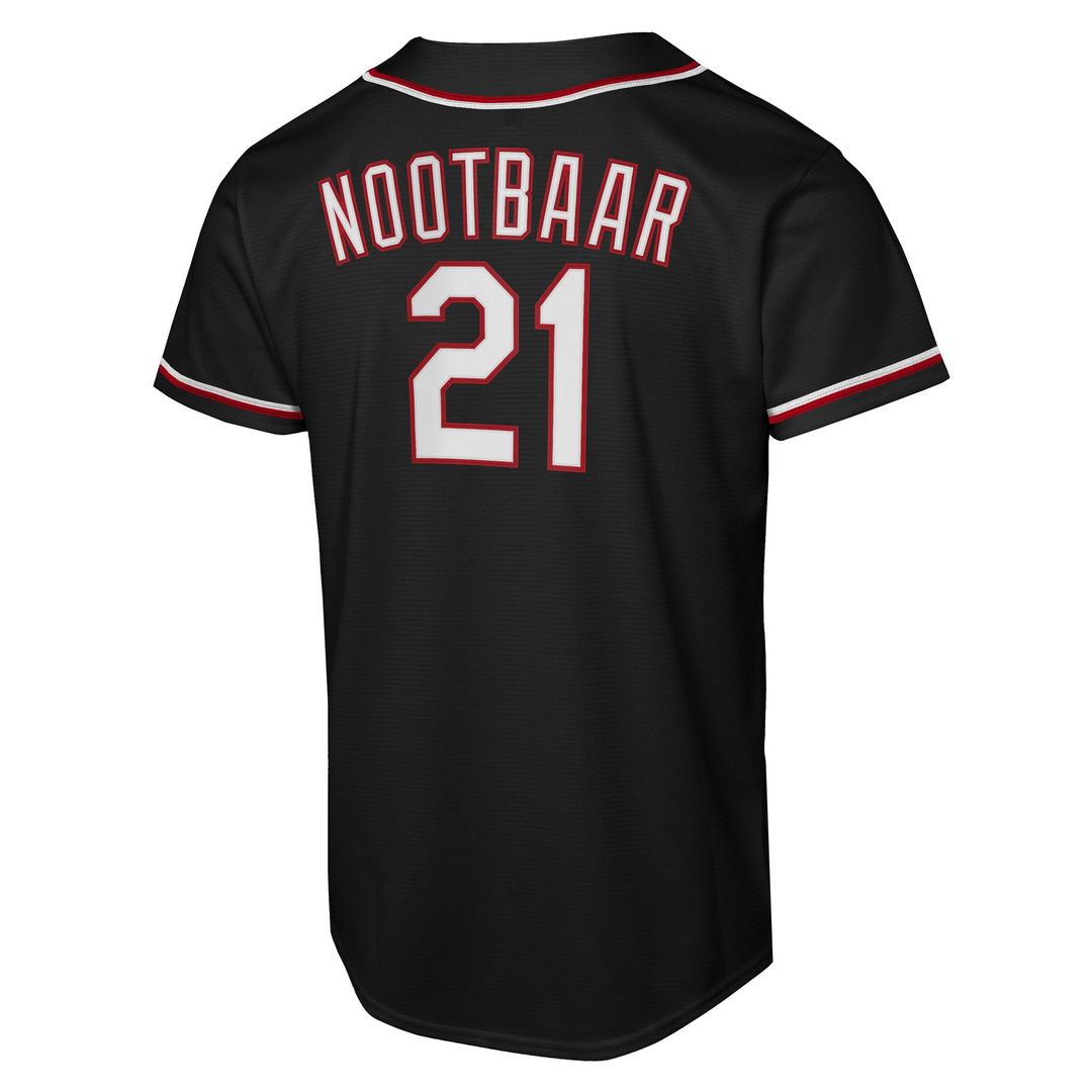 St. Louis Cardinals Lars Nootbaar Nike Youth Fashion Replica Jersey - Black
