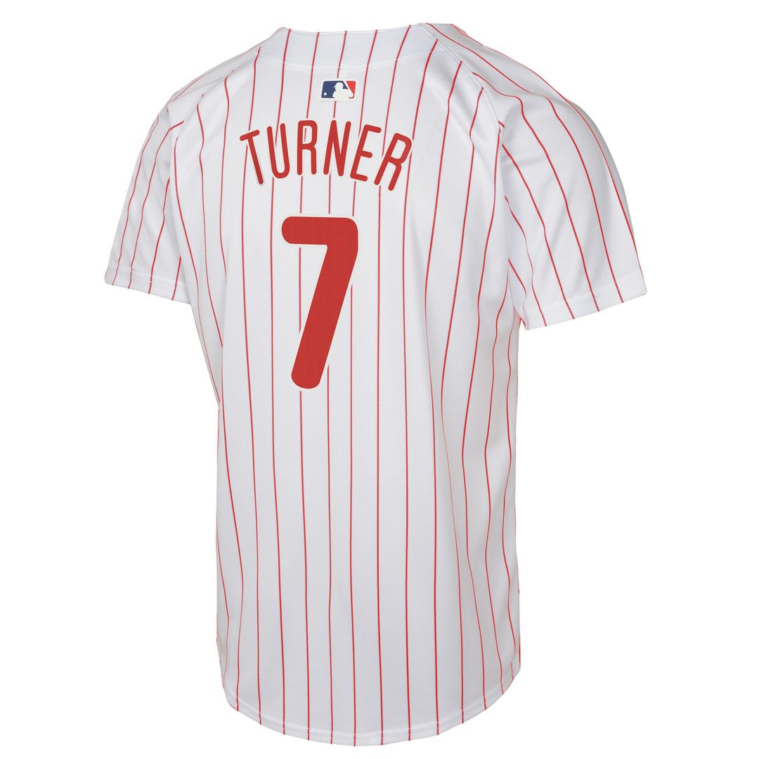 Philadelphia Phillies Trea Turner Nike Youth Home Game Jersey - White