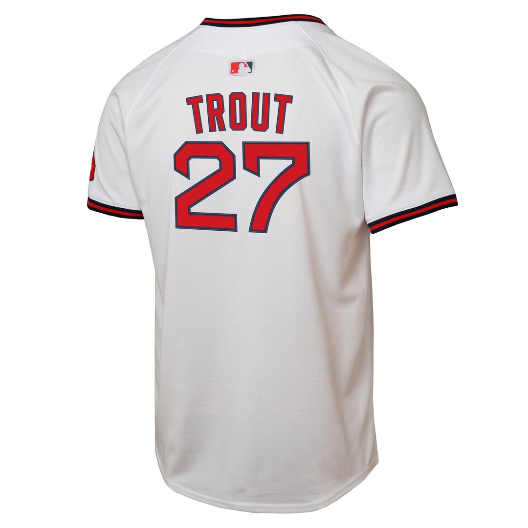Los Angeles Angels Mike Trout Nike Youth Alternate 2 Limited Jersey - White