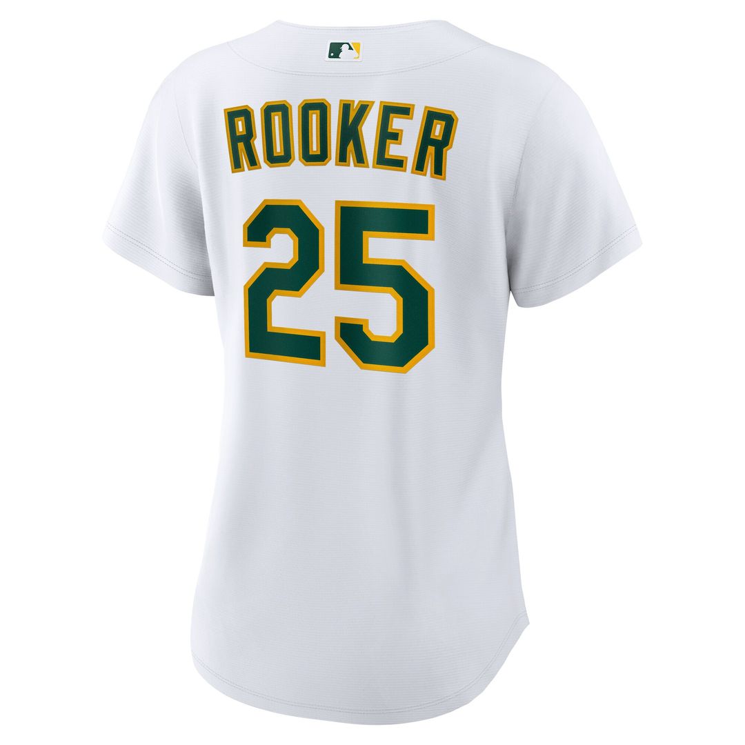 Athletics Brent Rooker Nike Women's Home Replica Jersey - White