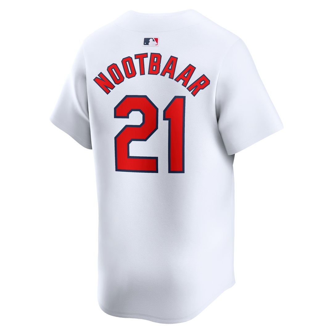 St. Louis Cardinals Lars Nootbaar Nike Home Limited Jersey - White