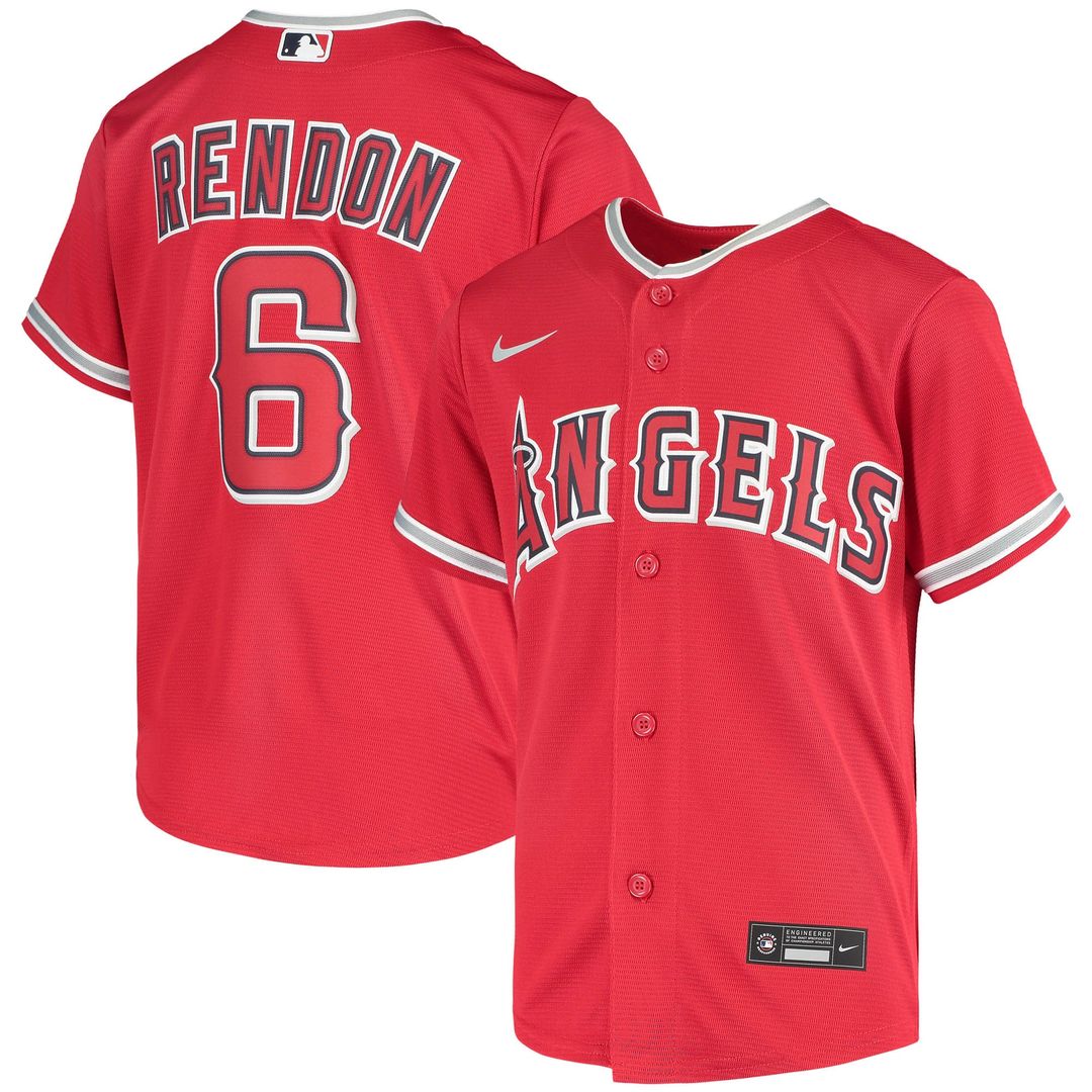 Los Angeles Angels Anthony Rendon Nike Youth Alternate Replica Jersey - Red