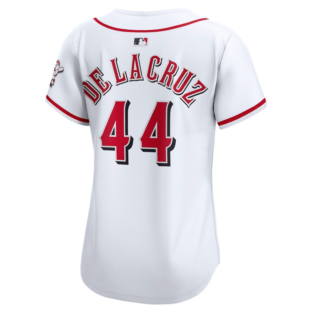 Cincinnati Reds Elly De La Cruz Nike Women's Home Limited Jersey - White