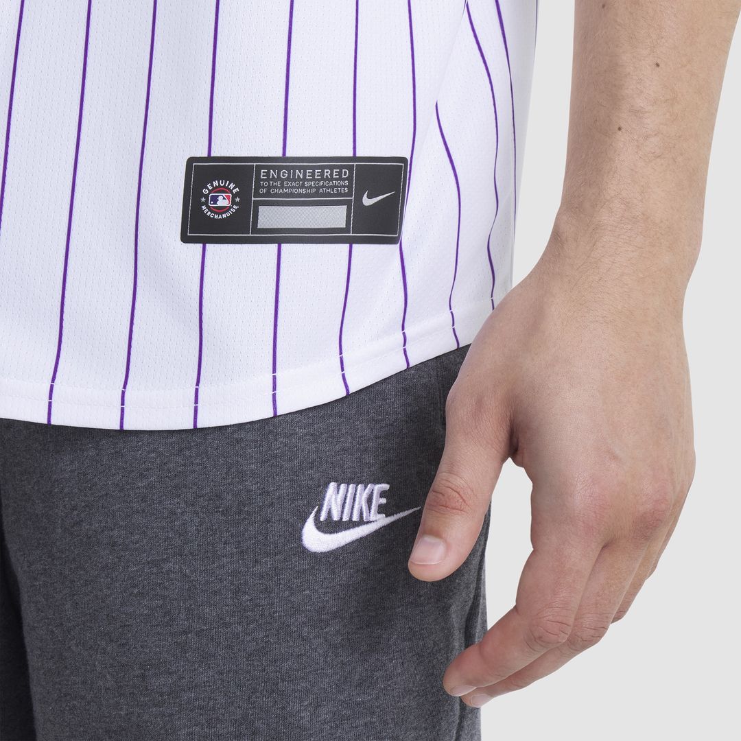 Colorado Rockies Nike Home Limited Jersey - White