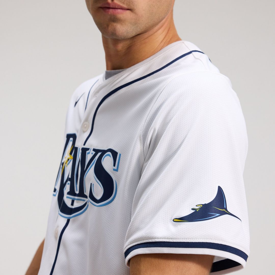 Tampa Bay Rays Yandy Diaz Nike Home Limited Jersey - White